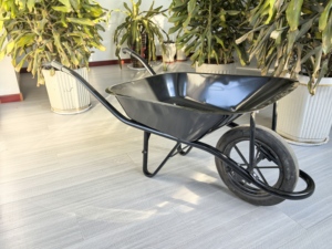 Carretilla de Alta Resistencia y Calidad con Nuevo Diseño, Carretilla Metálica con Ruedas de Goma Sólida - Product Image 3