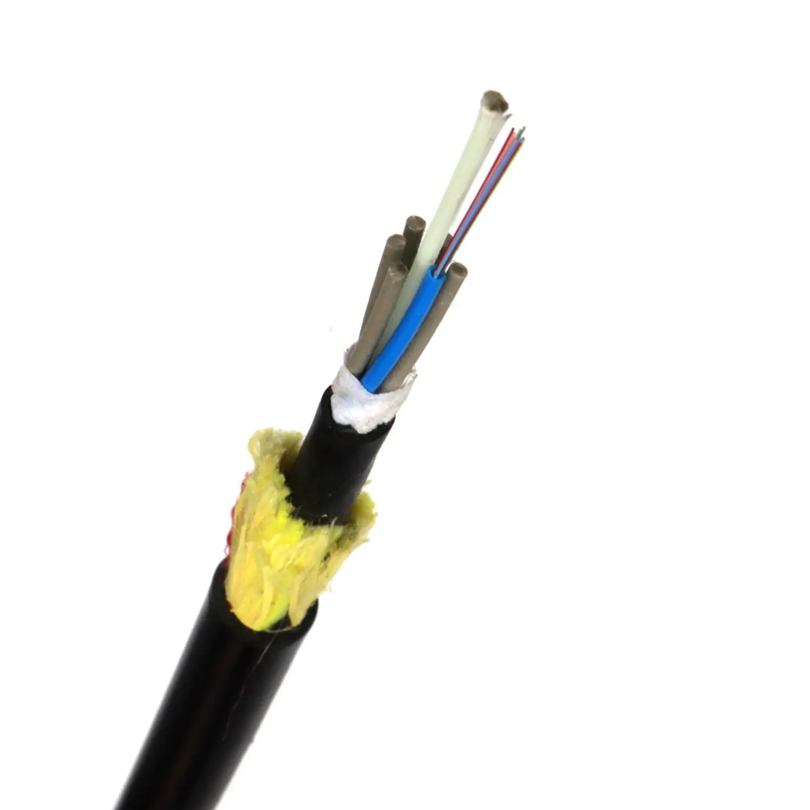 XXD Factory manufacturers fiber optic cable ADSS 6 12 24 48 cores fiber cable free sample Outdoor fiber optic cable