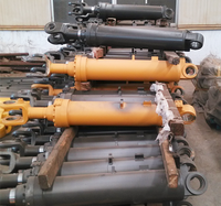 Vérin hydraulique à double effet soudé sur mesure pour excavatrice, à longue course, pour bras de flèche, pour engins de construction lourds