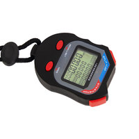 Chronomètre Numérique Sportif Professionnel EMAF 100 Tours Mémoires Compte à Rebours Étanche pour Boxe et Gymnastique Entraînement 0.001s