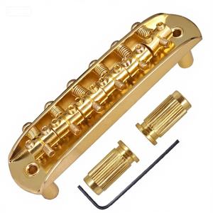 Chrome Metal Jazz Master <span class=keywords><strong>Guitar</strong></span> Tremolo/Bass Bridge <span class=keywords><strong>Jaguar</strong></span> Mustang Style Accesorio para bajo - Product Image 4