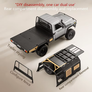 MN82S Coche RC a Escala 1:12, Simulación del Modelo LC79, 2.4G 4WD, Listo para Usar, Coche de Carreras de Metal, Juguete para Interiores y Exteriores, Regalo para Niños y Adultos - Product Image 4