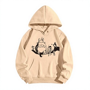 Sweat-shirt à capuche unisexe personnalisé avec logo, 100 % coton biologique épais, sans cordon, haute qualité, vente en gros - Product Image 1