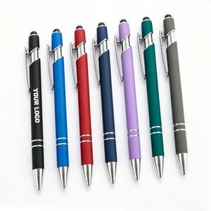 Bolígrafo de Metal con Logotipo Empresarial Personalizado al por Mayor, Bolígrafo de Regalo Promocional para Oficina y Escuela, Bolígrafo de Papelería - Product Image 1