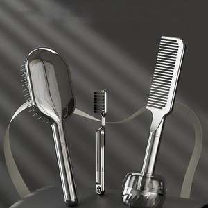 Set de Regalo Personalizado de Peine para el Cabello con Base de Metal Promocional, Regalo Romántico para el Día de San Valentín o Aniversario para Parejas - Product Image 4