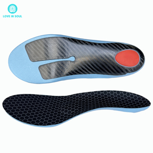 Loveinsoul PU confort semelles arc prend en charge les semelles de basket-ball en fibre de carbone conçues amélioration du saut <span class=keywords><strong>vertical</strong></span> - Product Image 3