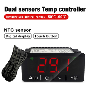 Wholesale High Quality STC-1000 <strong>Temperature</strong> <strong>Controller</strong> Thermostat <strong>Incubator</strong> Electronic Digital Display <strong>Temperature</strong> Sensor - Product Image 6