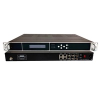 Équipement de radiodiffusion radio-télévisée ISDB-T IP/ASI 16 porteuses Modulateur RF non adjacent 32 canaux de sortie Gestion Web pour