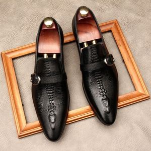Chaussures en cuir pour hommes de luxe, personnalisables, nouvelle collection 2026, best-seller, style Niuli britannique, décontractées et habillées, à semelle épaisse - Product Image 3