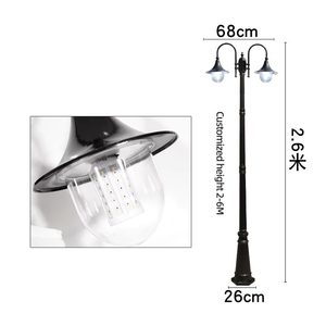 3m 4m 5m Die-casting Aluminium <strong>Lights</strong> Ip65 Outdoor Led <strong>Street</strong> Garden Pole <strong>Light</strong>,Support Customized High-quality <strong>Street</strong> <strong>Lights</strong> - Product Image 6