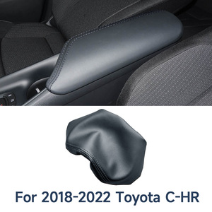 Funda para reposabrazos Toyota CHR 18-22, almohadilla de consola central de cuero de microfibra auténtica para protección interior del coche IZOA - Product Image 4