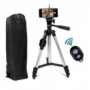Support de Téléphone en Gros 3888 Multifonctionnel <span class=keywords><strong>pour</strong></span> Photographie 3110 Trépied Portable <span class=keywords><strong>pour</strong></span> Éclairage et Prise de Vue en Direct Extérieur - Product Image 1
