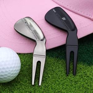 WL <b>Golf</b> Divot Tool Model 340 Greens Fork Turf Repair Tools Position Marker Outdoor Sports Supplies Stainless Steel Durable - Product Image 1