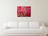 Vente en gros d'impressions sur toile encadrées d'œuvres d'art abstraites célèbres de Van Gogh, décoration moderne pour salon, bureau à domicile, style Art Déco