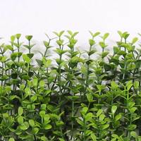 Panneau mural en gazon artificiel imperméable et écologique de haute qualité 50x50cm pour une utilisation en extérieur plante décorative verte populaire