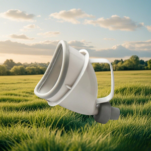 En gros, Kit de toilette portable unisexe pour adultes, pour l'extérieur et les voyages en voiture, avec entonnoir de miction pour homme/femme, pour utilisation debout, modèle féminin - Product Image 1