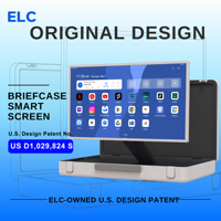 Pantalla Táctil Android con Batería y Altavoces Integrados para Acampar, Patio, Karaoke y Entretenimiento Portátil en el Hogar
