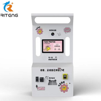 Coque de cabine photo pour selfie personnalisée Offre Spéciale de boîtier de kiosque photo pour machine à selfie à impression automatique