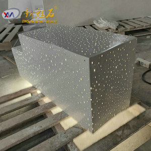 New Stone Building Materials Concrete Leisure Chair 1200*600*500 Illuminated Gray <b>Indoor</b> Outdoor Patio <b>Bench</b> - Product Image 3