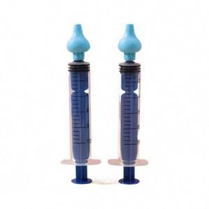Jeringa Profesional para Irrigación Nasal de Bebés con Materiales TPE y PP, Limpiador Nasal Portátil para Bebés para un Uso Más Seguro en Casa y de Viaje - Product Image 2
