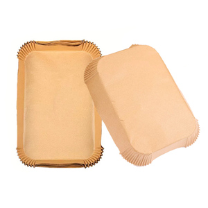 Fogli di <span class=keywords><strong>carta</strong></span> usa e getta Non tossici quadrati Non tossici a prova di olio fogli di <span class=keywords><strong>carta</strong></span> 125 pezzi per cesto 5-8qt per biscotti Sandwich d'aria cibo per pane - Product Image 6