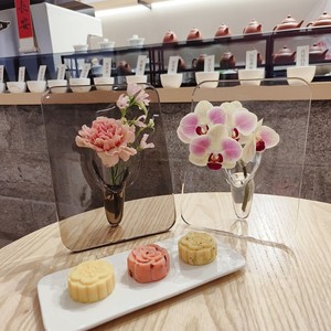 Hình Chữ Nhật Góc Tròn Acrylic Ảnh Ins Bắc Âu Đồ Nội Thất Nhà Đơn Giản Máy Tính Để Bàn Thủy Canh Hoa Arranger Flower Khung Bình - Product Image 5