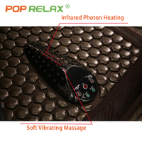 Coussin de massage électrique chauffant infrarouge Shiatsu Pop Relax avec réglage électrique pour le soutien de la prostate masculine
