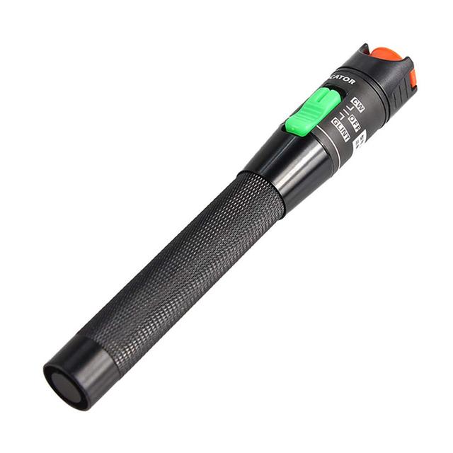 Visual Fault Locator, 30-50KM Fiber Optic Cable Tester Meter VFL Red Light Pen Light Source Testers