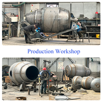 Trailer Mixer Semen 2 As Roda, Truk Pengaduk Beton Hidrolik, Drum Mixer Semen Beton Portabel untuk Dijual