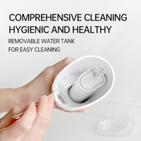 Hydropulseur à jet dentaire électrique portable IPX7 étanche 320ml Irrigateur buccal sans fil rechargeable par USB Irrigateur buccal