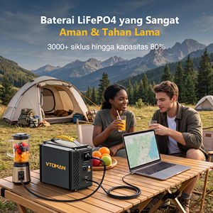 <span class=keywords><strong>VTOMAN</strong></span> Easy250 All-in-One LiFePO4 Tragbare Powerstation mit 20ms EPS-Funktion, 220V 250W Ausgang, Solaranschlüsse für Beleuchtung und Kühlschrank - Product Image 5