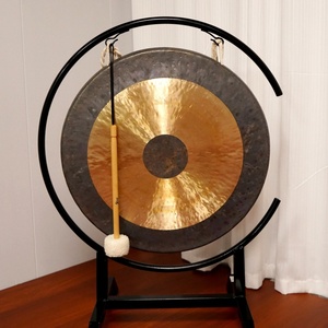 Venta caliente chino hecho a mano tradicional buena calidad sonido Therpy Healing Gong para equilibrar la energía - Product Image 1
