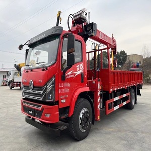 Grues mobiles à flèche droite montées sur camion de 3, 5, 8, 10 et 16 tonnes. Camions-grues équipés d'un système hydraulique articulé - Product Image 3