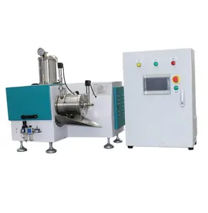 efficient easy-to-use/dismantle/installation small type lab sand mill machine used for chemical stuff grinding