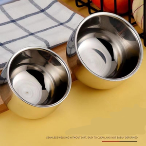 Tasse à vin en acier inoxydable double couche anti-brûlure anti-goutte petit <span class=keywords><strong>verre</strong></span> à vin en acier inoxydable pour la maison et le restaurant - Product Image 4