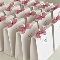 Sac cadeau en papier vide pour biscuits croustillants flocon de neige, boîte à bonbons portable, sac cadeau pour bonbons roulés et caramel, vente en gros