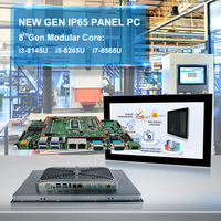 Vente flash : tablette PC industrielle, PC embarqué, écran tactile capacitif étanche IP66, Intel J1900/J6412 I3 I5 I7, stock disponible