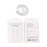 Precio de fábrica 60W USB C Cable DE DATOS Carga rápida Tipo-C Cable de cargador Cable de teléfono con caja para iPhone 16 Pro Max 16pro 15Plus 15