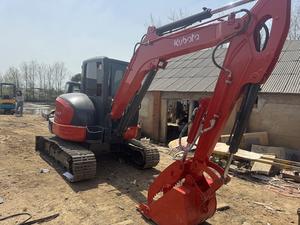 Equipo de máquina Kubota KX183 de Japón sobre orugas usado de 8 toneladas de alta calidad asequible para la construcción de edificios - Product Image 3