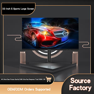 Moniteur de jeu 32 pouces 144 Hz avec dalle IPS <span class=keywords><strong>4K</strong></span>, écran de jeu professionnel pour une expérience visuelle immersive dans les jeux et le travail de bureau - Product Image 1