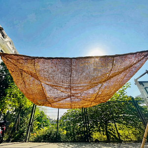 Voile d'ombrage extérieure tropicale en fibre de coco naturelle pour jardin, bord de piscine, plage, complexe hôtelier Eco2go Vietnam - Product Image 1