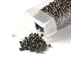 Cuentas de Vidrio <span class=keywords><strong>Miyuki</strong></span> Japonesas de Alta Calidad al por Mayor, Cuentas <span class=keywords><strong>Delica</strong></span> de <span class=keywords><strong>Colores</strong></span> Teñidos y Plateados - Product Image 4