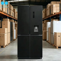 Z 560L RVS Amerikaanse koelkast met waterdispenser, No Frost, grote capaciteit, energiezuinig, rechtstreeks van de fabriek