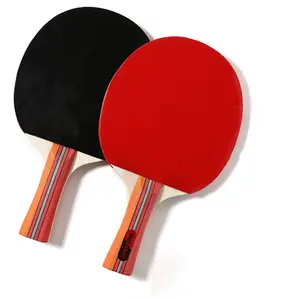 Hochwertige professionelle WEINIXUN Gummi Tischtennisschläger Boden Reines Holz Ping-Pong-Klinge Polster langer Griff