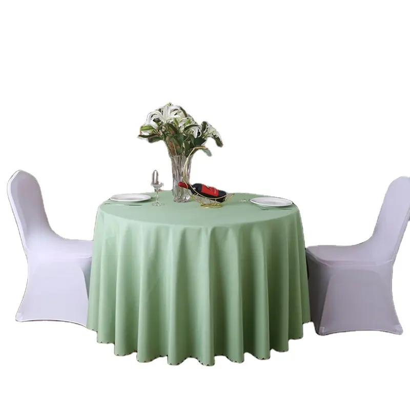 polyester wed table cover printed 120 custom linen white navy blue satin rectangle tablecloths round table cloth for wedding