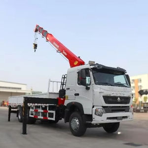 Camión Grúa de Gran Altura HOWO 4x2 con Capacidad de Elevación de 10 Toneladas, Emisión Euro 2, Motor de 351-450 CV, Fabricado en China - Product Image 1