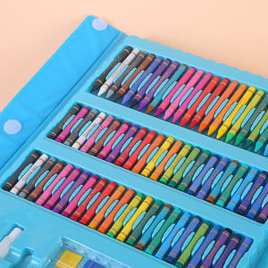 XinyiArt - Juego de Arte de 208 Piezas con Estuche de Plástico para Niños, Acuarelas, Lápices de Colores, con Caballete para Niños y Adultos - Product Image 4