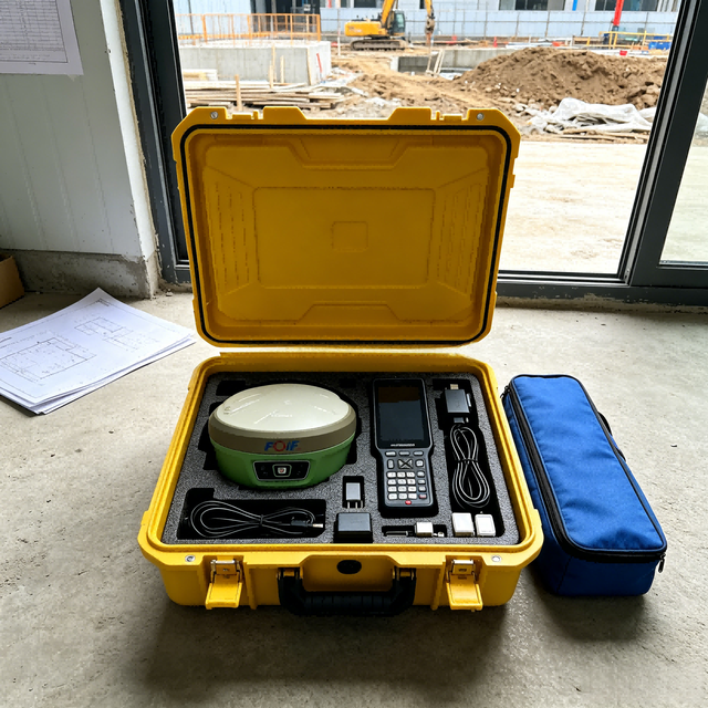 Hot Selling Foif A90 Gps Rtk 1408 Channels Receiver for Survey Equipment Dual Frequency Land Surveying Gnss Receiver