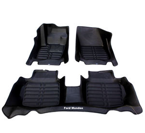 <span class=keywords><strong>Tappetini</strong></span> Auto Antiscivolo BORNSLLER Set Completo 5D in PVC/PU per <span class=keywords><strong>Ecosport</strong></span> - Product Image 6