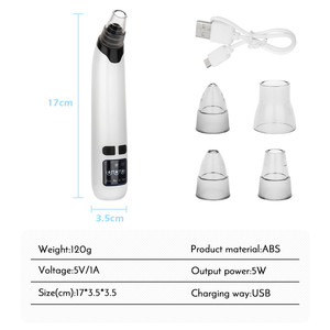 Beauty Personal Care <strong>Blackhead</strong> Remover <strong>Extractor</strong> Deep Cleaning Facial <strong>Blackhead</strong> Remover Pore Vacuum - Product Image 3